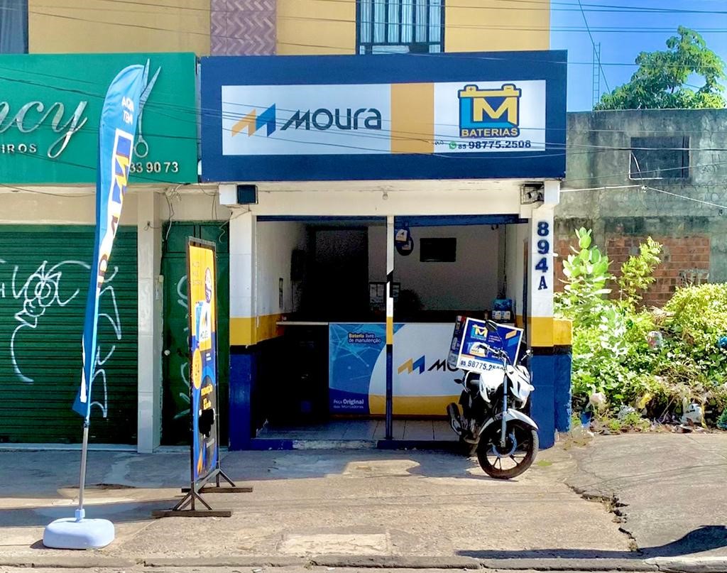 Fachada real da LM Baterias em Fortaleza, foto publicada no Google Maps